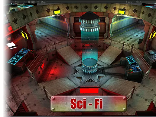HD Sci-Fi Level Kit V1.1.0 Assets Free Download
