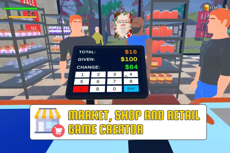 Market, Shop, Store and Retail Game Creator Free Asset